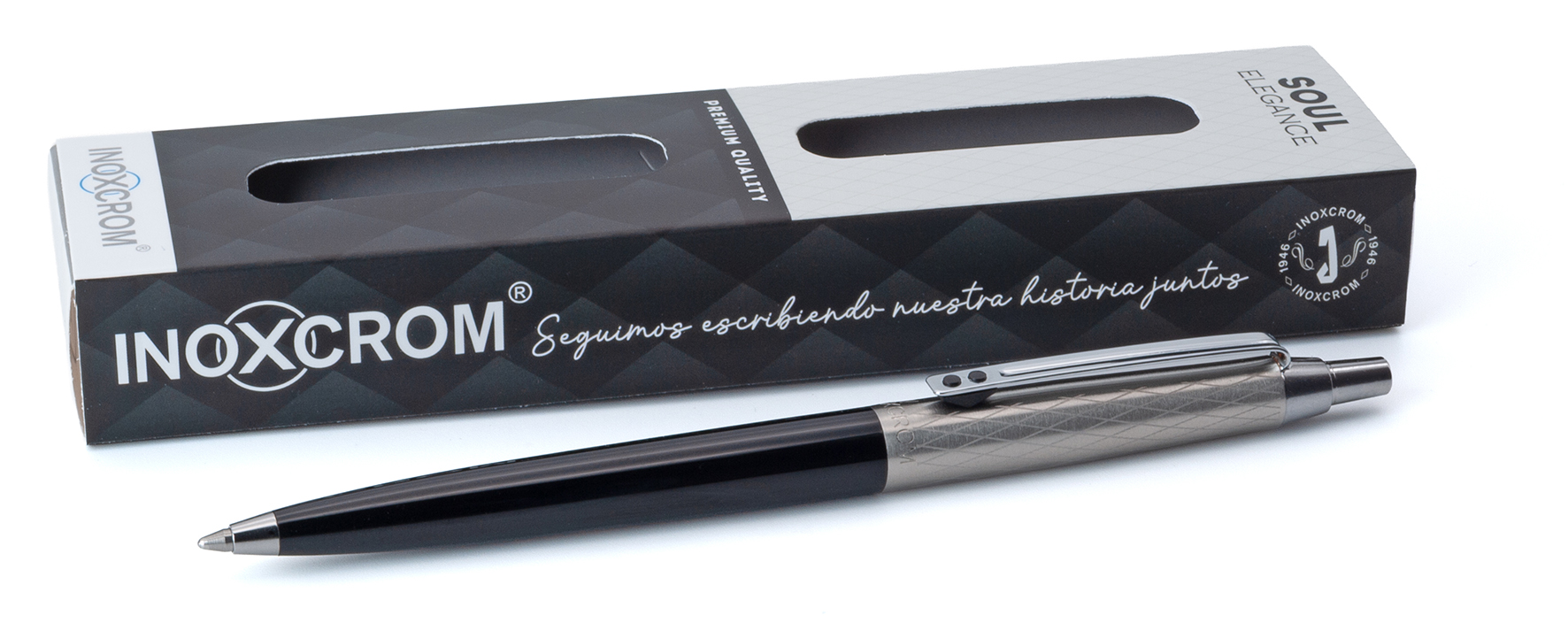 Bolígrafo SOUL negro ELEGANCE
